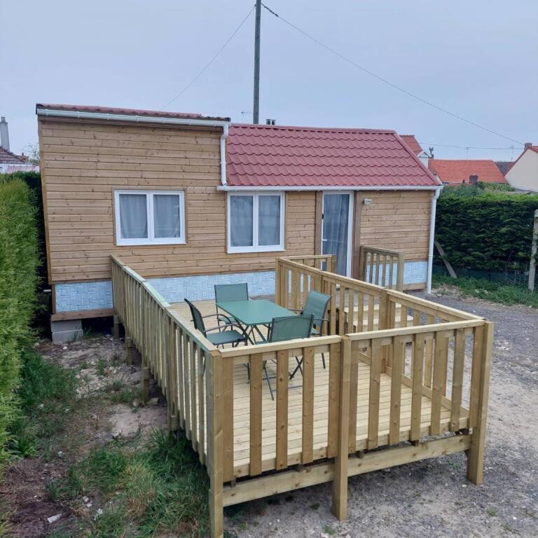 Berck-Plage - 2 Hebergements Insolites Tiny House De 2 A 8 Personnes Экстерьер фото